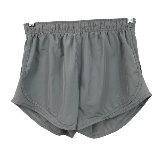 Nike Pants - Nike Dri-Fit Standard Fit Lined Running Shorts Gray Womens Size Medium